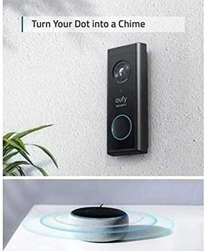 Durų skambučio, kameros ir stotelės komplektas Anker Eufy Video Doorbell 2K