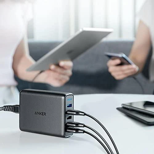 Telefono įkroviklis Anker PowerPort Speed 5 Ports, Quick Charge 3.0, 63W