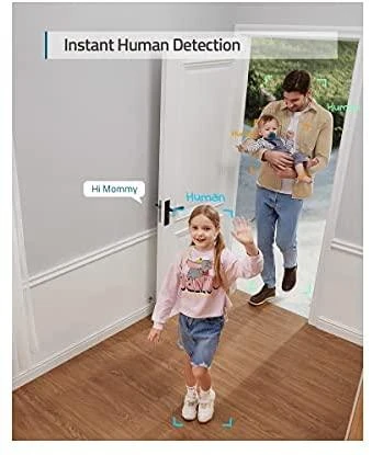 Anker Eufy Indoor Cam 2K Pan &amp; Tilt Baltas IP kamera