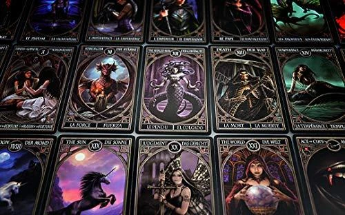 Fournier Anne Stokes gotikinis Taro Kortos