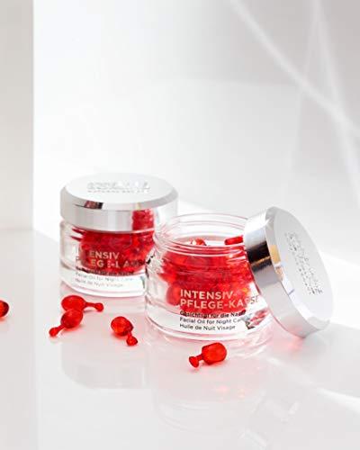 Annemarie Borlind Facial Oil For Night Care Ampules intensyvios naktinės priežiūros aliejaus kapsulės veidui, 18 ml