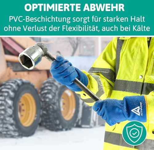 Žieminės apsauginės pirštinės Ansell ActivArmr® 97-681, 9 dydis