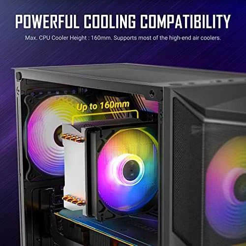 Dėklas|ANTEC|AX61 ELITE|MidiTower|Neįtraukta|ATX|MicroATX|MiniITX|0-761345-10069-4