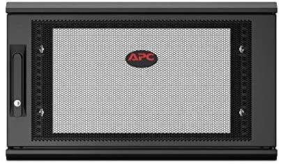 APC NETSHELTER WX 6U 400 mm GYLIUS VIENO ŠARSNIU ANT SIENOS Tvirtinamas gaubtas