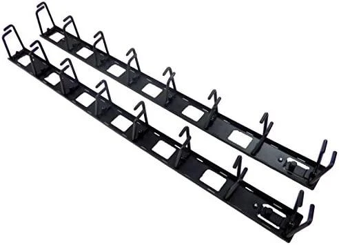 Schneider Electric APC VERTICAL CABLE ORGANIZER, 8 CABLE RINGS, ZERO U