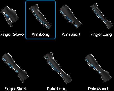 Pelė Pulsar eS eSports Arm Sleeve Long L Juodas (Juoda) Gaming Rankovė