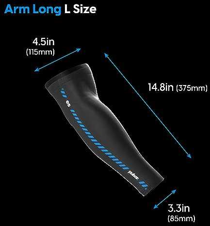 Pelė Pulsar eS eSports Arm Sleeve Long L Juodas (Juoda) Gaming Rankovė