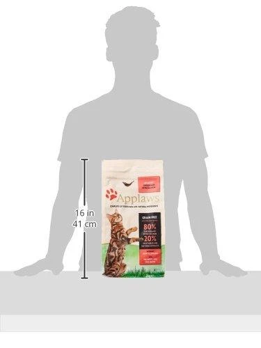 APPLAWS vištiena with lašiša - dry cat food - 2kg