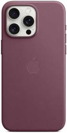 iPhone 15 Pro Max FineWoven dėklas su MagSafe - Juodas