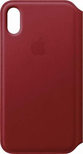 Apple iPhone X odinis atverčiamas dėklas - Rožinis (Soft Pink)