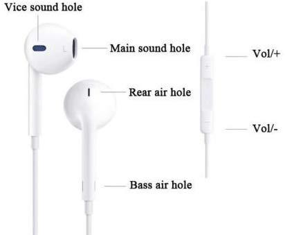 Ausinės Apple EarPods su 3.5 mm ausinių jungtimi MD827ZM