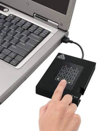 Kietasis diskas Išorinio disko SMD Apricorn HDD plėtinys 2.5 1TB Apricorn Aegis Fortr. - A25- 3PL25- 1000F