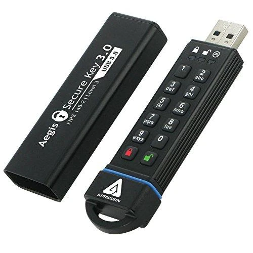 Pendrive Apricorn Aegis Secure Key 3.0, 16 GB (ASK3–16 GB)