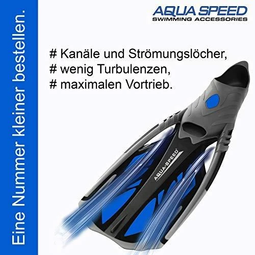 Aqua Speed Nardymo pelekai INOX