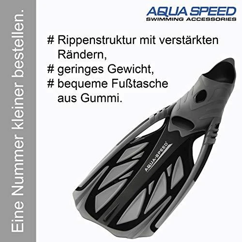 Aqua Speed Nardymo pelekai INOX