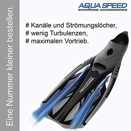 Aqua Speed Nardymo pelekai INOX