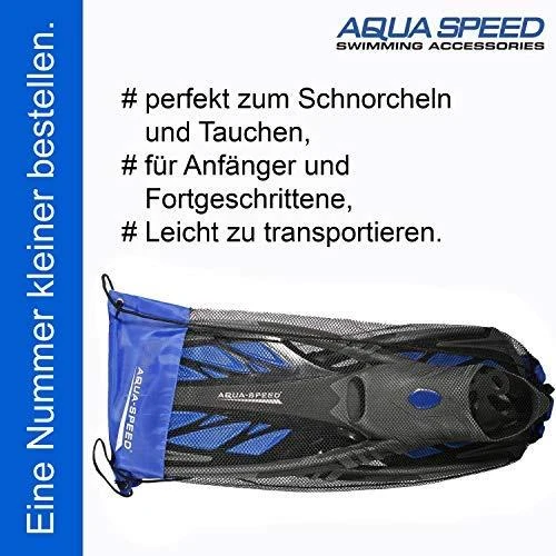 Aqua Speed Nardymo pelekai INOX