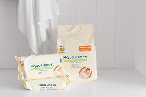 Aqua Water Wipes Aqua Vanduo Wipes AQUA WIPES drėgnos servetėlės 4x64 vnt. AQW64F4B