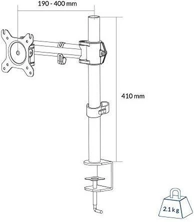 Monitoriaus laikiklis Arctic Z1 Basic AEMNT00039A, montuojamas prie stalo, iki 15 kg