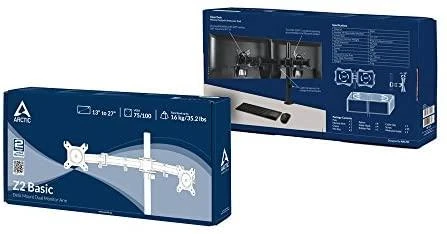 Laikiklis Arctic Z2 Basic Desk Mount Dual Monitorius Rankena (AEMNT00040A)