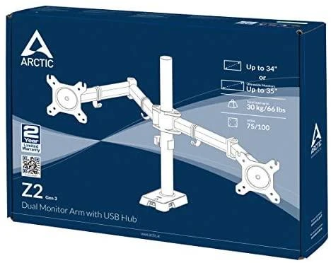 Laikiklis ARCTIC Z2 (Gen 3) 86,4 cm (34") Juoda