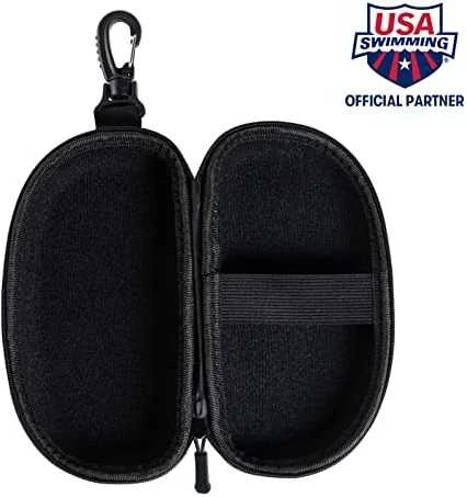 Arena Goggle Case lasikotelo Blk Sidabrinis