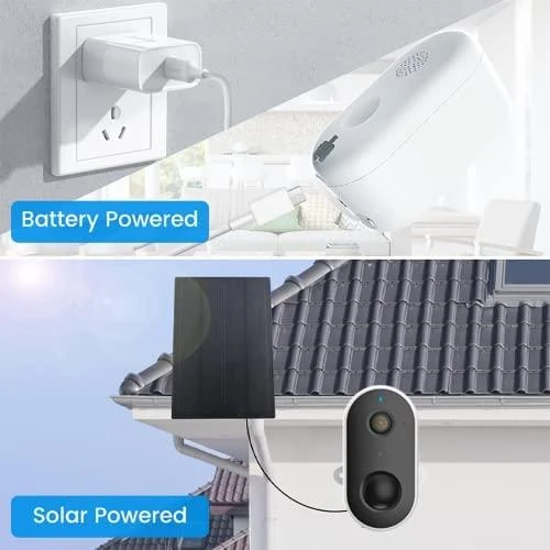 Arenti GO1+SP1 Wi-Fi baterijų kamera su saulės kolektoriumi
