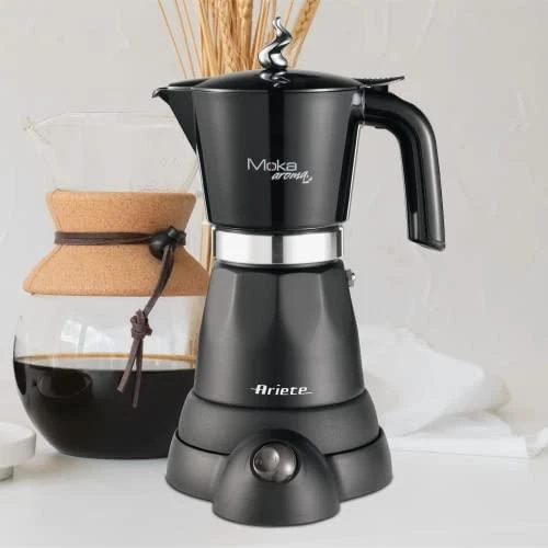 Juodas elektrinis kavinukas Ariete Mokina Grande