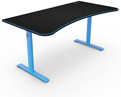Žaidimų stalas Arozzi Arena Gaming Desk, Reguliuojamo aukščio 710-810mm, Juodas