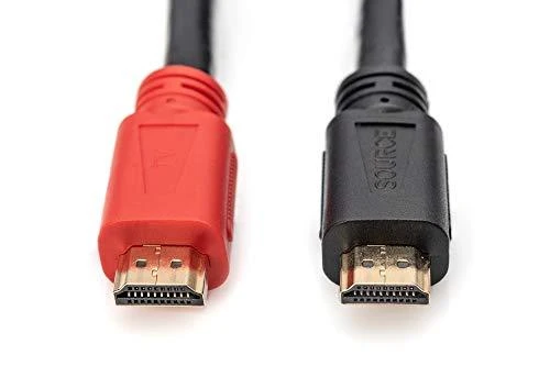 Assmann Electronic DIGITUS HDMI laidas 2xHDMI Type-A kištukas 19Pol AWG26 HDMI didelės spartos su stiprintuvu 30m.