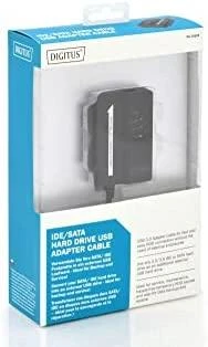Assmann Electronic DIGITUS USB3.0 adapterio laidas prie SATA ir IDE, įskaitant maitinimo šaltinį 2,5" + 3,5" HDD + SSD