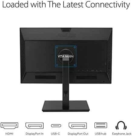 Asus Monitorius BE24ECSBT 24 ", Jutiklinis ekranas, IPS, FHD, 1920 x 1080, 16:9, 5 ms, 300 cd/m², Juodas, 75 Hz, HDMI jungtys quantity 1