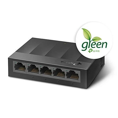 Šakotuvas TP-LINK LS1005G Ne-valdomas Gigabit Ethernet (10/100/1000) Juoda