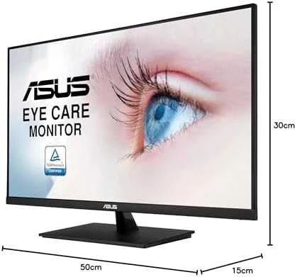Monitorius Asus | VP32UQ | 31.5 " | IPS | 16:9 | 60 Hz | 4 ms | 3840 x 2160 pikselių | 350 cd/m² | HDMI jungtys quantity 1 | Juodas