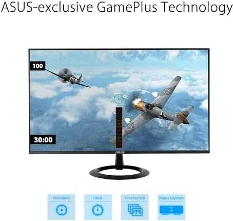 ASUS VZ27EHF Eye Care Gaming Monitorius 27 colių IPS WLED 1920x1080 16:9 100Hz 250cd/m2 1ms HDMI