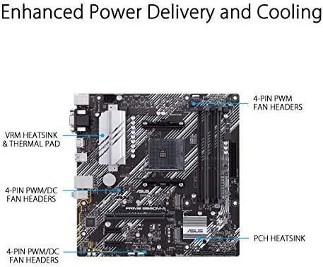 Pagrindinė plokštė ASUS AMD B550 / SAM4 / MicroATX / Memory DDR4 / Atminties lizdai 4 / 2xPCI-Express 3.0 1x / 1xPCI-Express 4.0 16x / 2xM.2 / 1x15pin D-sub / 1xDVI-D / 1xHDMI / 6xUSB 3.2 / 1xPS/2 / 1xRJ45 / 3xAudio port