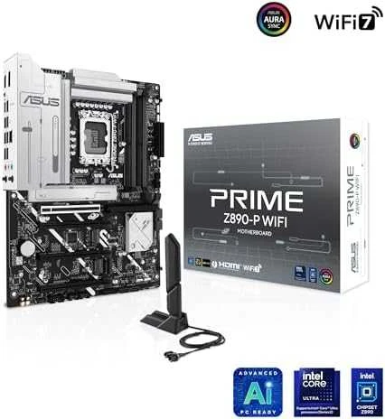 Pagrindinė plokštė ASUS PRIME Z890-P WIFI LGA1851 DDR5 ATX MB