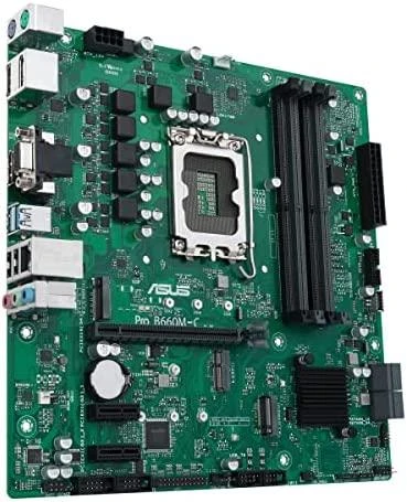 Pagrindinė plokštė ASUS Pro B660M-C D4-CSM LGA1700 mATX