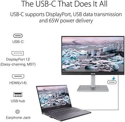Monitorius ASUS ProArt PA247CV, 23.8", IPS, 1920x1080, 16:9, 5 ms, 75 Hz