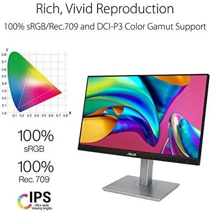 Monitorius ASUS ProArt PA247CV, 23.8", IPS, 1920x1080, 16:9, 5 ms, 75 Hz