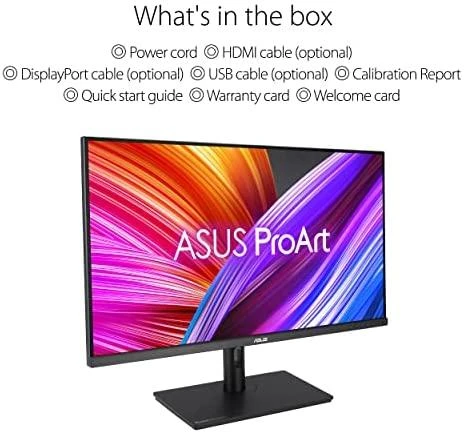 Monitorius Asus ProArt PA328QV, 32" WQHD IPS, 100% sRGB, HDR