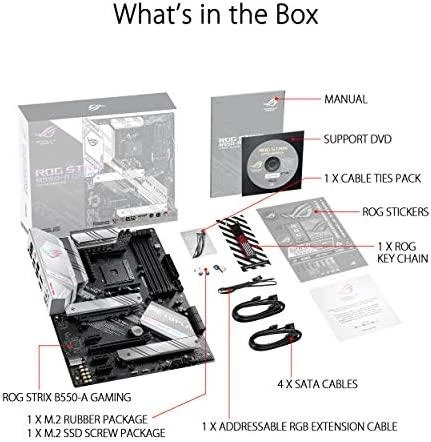 Pagrindinė plokštė ASUS ROG Strix B550-A Gaming