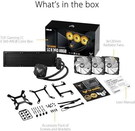 Aušintuvas ASUS TUF Gaming LC II 360 ARGB