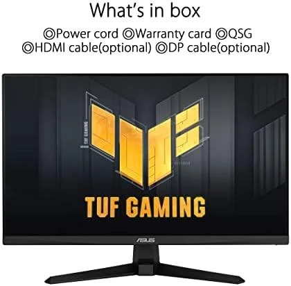 Monitorius ASUS TUF GAMING VG249QM1A / 60.5 CM (23.8") / 1920x1080 / 270 Hz / 1ms