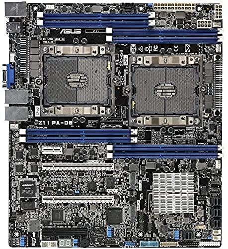 Pagrindinė plokštė ASUS Server Z11PA-D8, 2xLGA 3647, C621, 8DIMM, 3PCIe, 14SATA+2M.2, 4x1GbE