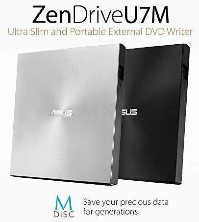 Asus | SDRW-08U7M-U | Sąsaja USB 2.0 | DVD±RW | CD skaitymo greitis 24 x | CD įrašymo greitis 24 x | Sidabras | Stalinis kompiuteris / Nešiojamasis kompiuteris