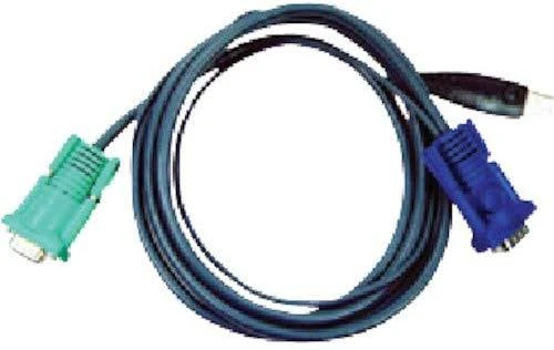 ATEN 2L-5205U ATEN KVM kabelis (HD15-SVGA, USB, USB) - 5 m