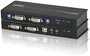 ATEN CE604-AT-G ATEN CE604 DVI dvigubo vaizdo KVM plėstuvas