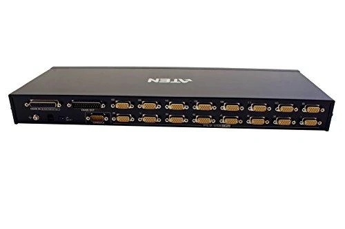 Aten | 16 prievadų PS/2-USB VGA KVM jungiklis su Daisy-Chain prievadu ir USB periferiniu palaikymu | CS1716A