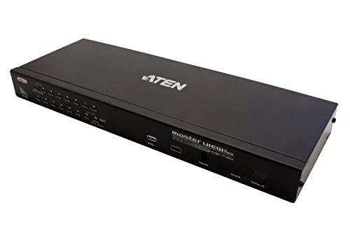 Aten | 16 prievadų PS/2-USB VGA KVM jungiklis su Daisy-Chain prievadu ir USB periferiniu palaikymu | CS1716A